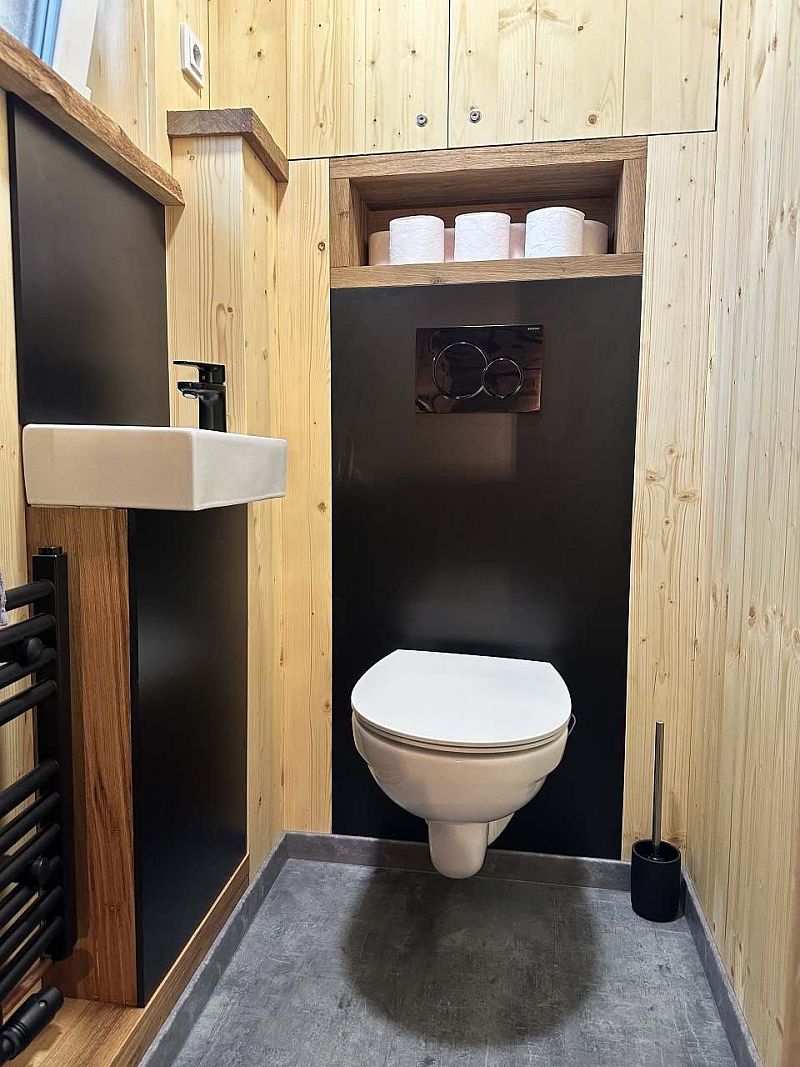 Druhé WC v podkroví